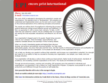 Tablet Screenshot of encoreprist.com